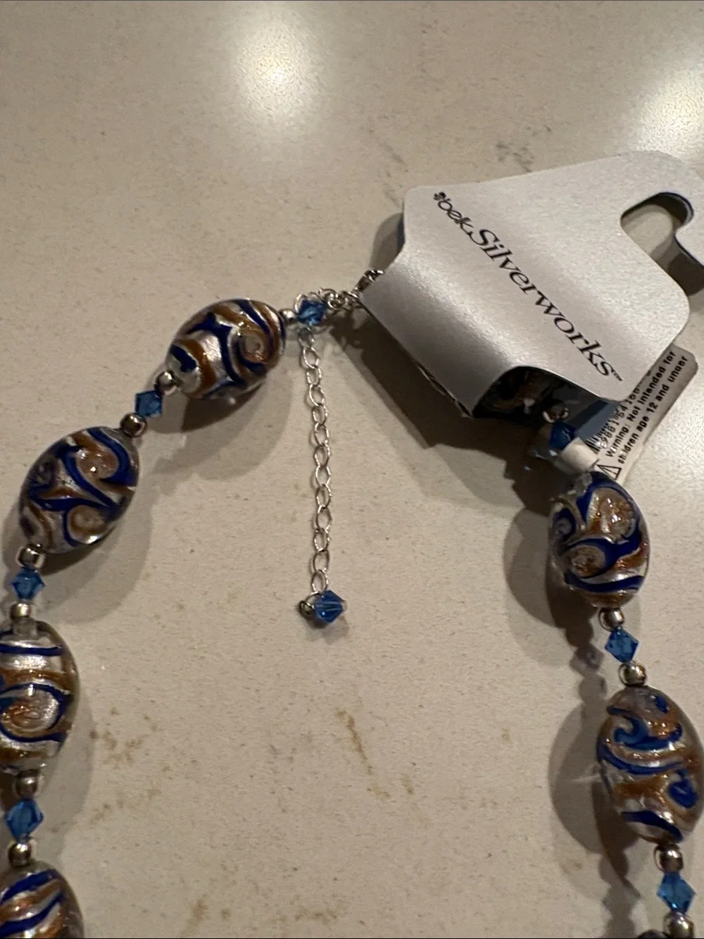 🌟Beautiful Silverworks Beaded Necklace